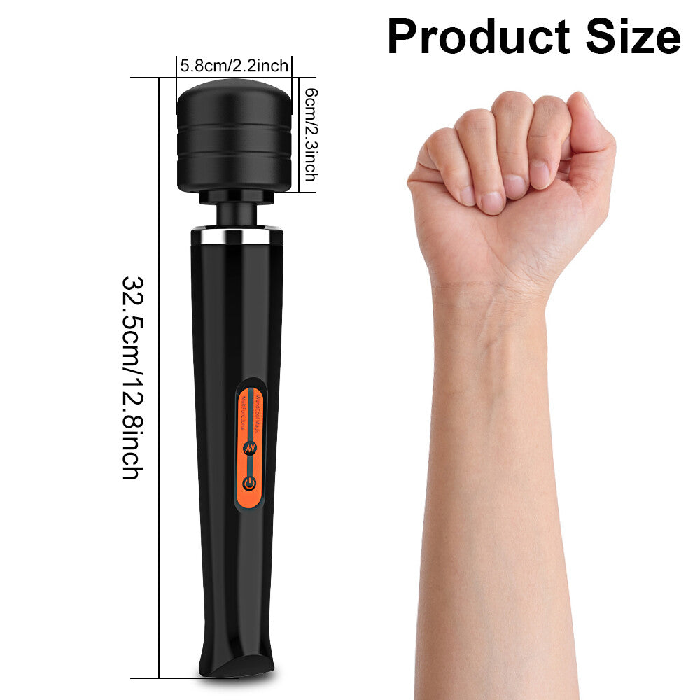 Magic Massager Wand Vibration 10 Speeds Vibrating Massage Full Body Magic Therapy Motor