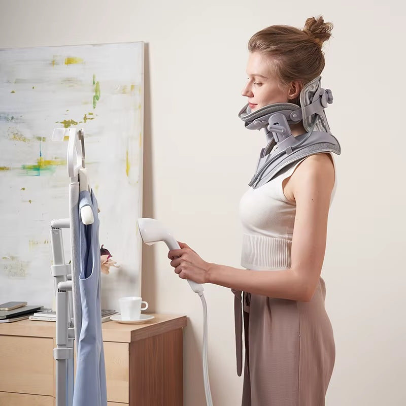 New US Patented CE Approved Inflatable Neck Stretcher Rehabilitation Therapy Supplies Neck Traction Cervical Stretcher