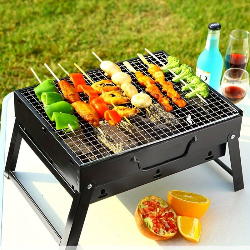Portable Outdoor Charcoal Heating Equipment Compact Stainless Steel Design For Camping Picnic Use