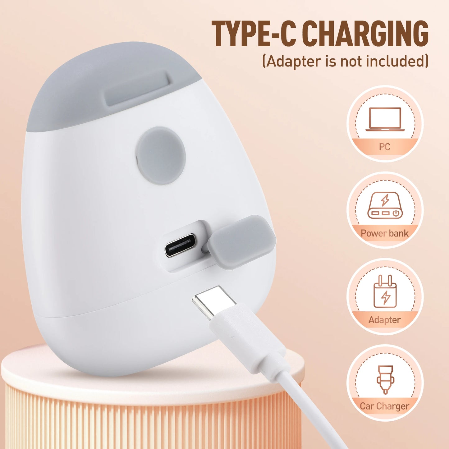 Red Light Scalp Massage Brush