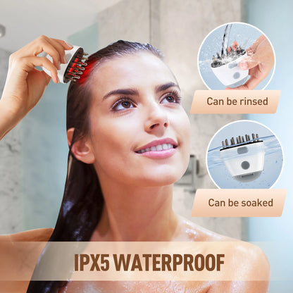 Red Light Scalp Massage Brush