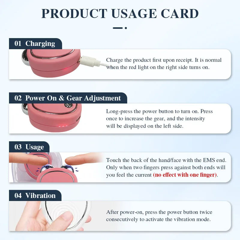 Microcurrent Face Lifting Device