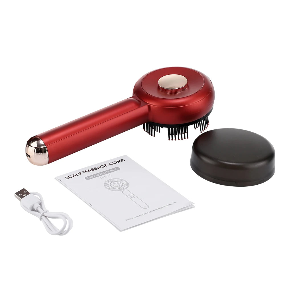 Red Light Scalp Massage Brush