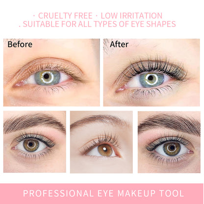 10 Pairs Sachet Lifting Lotion Lashes Lift Set Perm 8-12 Minutes Convenience Use Make Up Tools