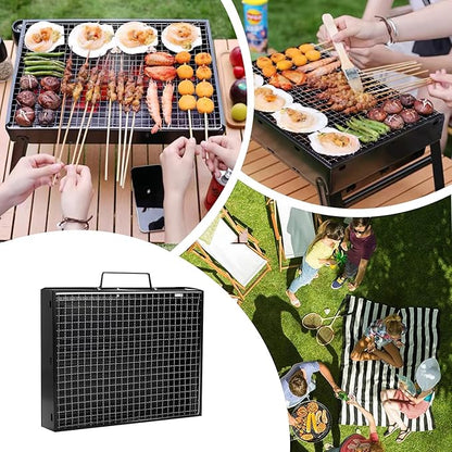Portable Outdoor Charcoal Heating Equipment Compact Stainless Steel Design For Camping Picnic Use